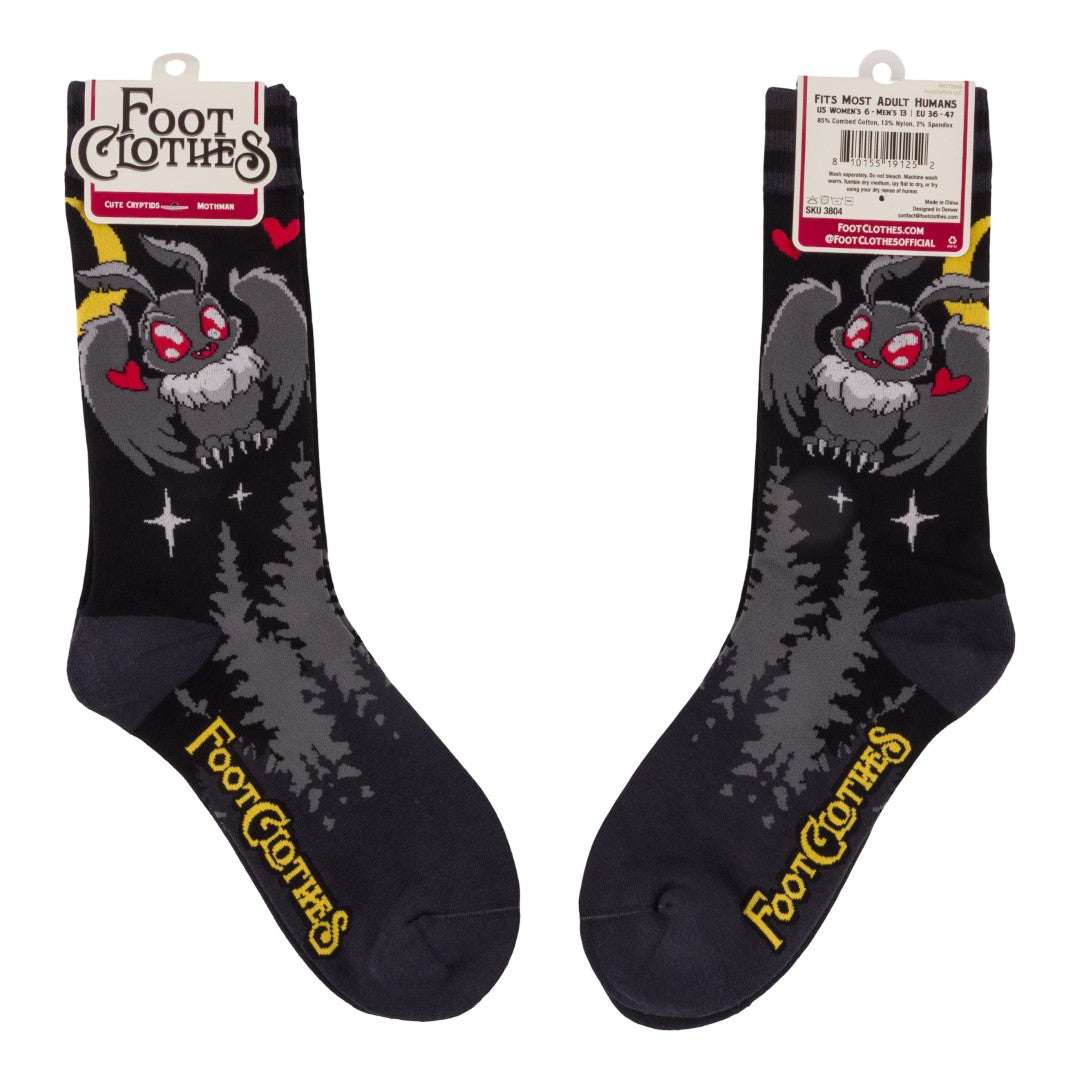 Cute Mothman Crew Socks - ResirWrecked Costumes