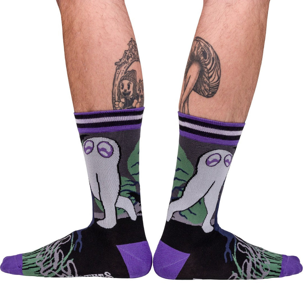 Cute Fresno Nightcrawler Crew Socks - ResirWrecked Costumes