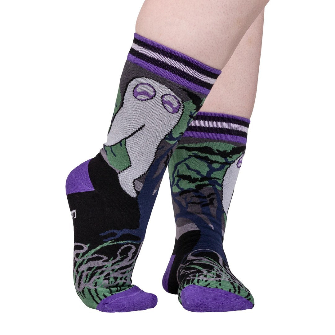 Cute Fresno Nightcrawler Crew Socks - ResirWrecked Costumes