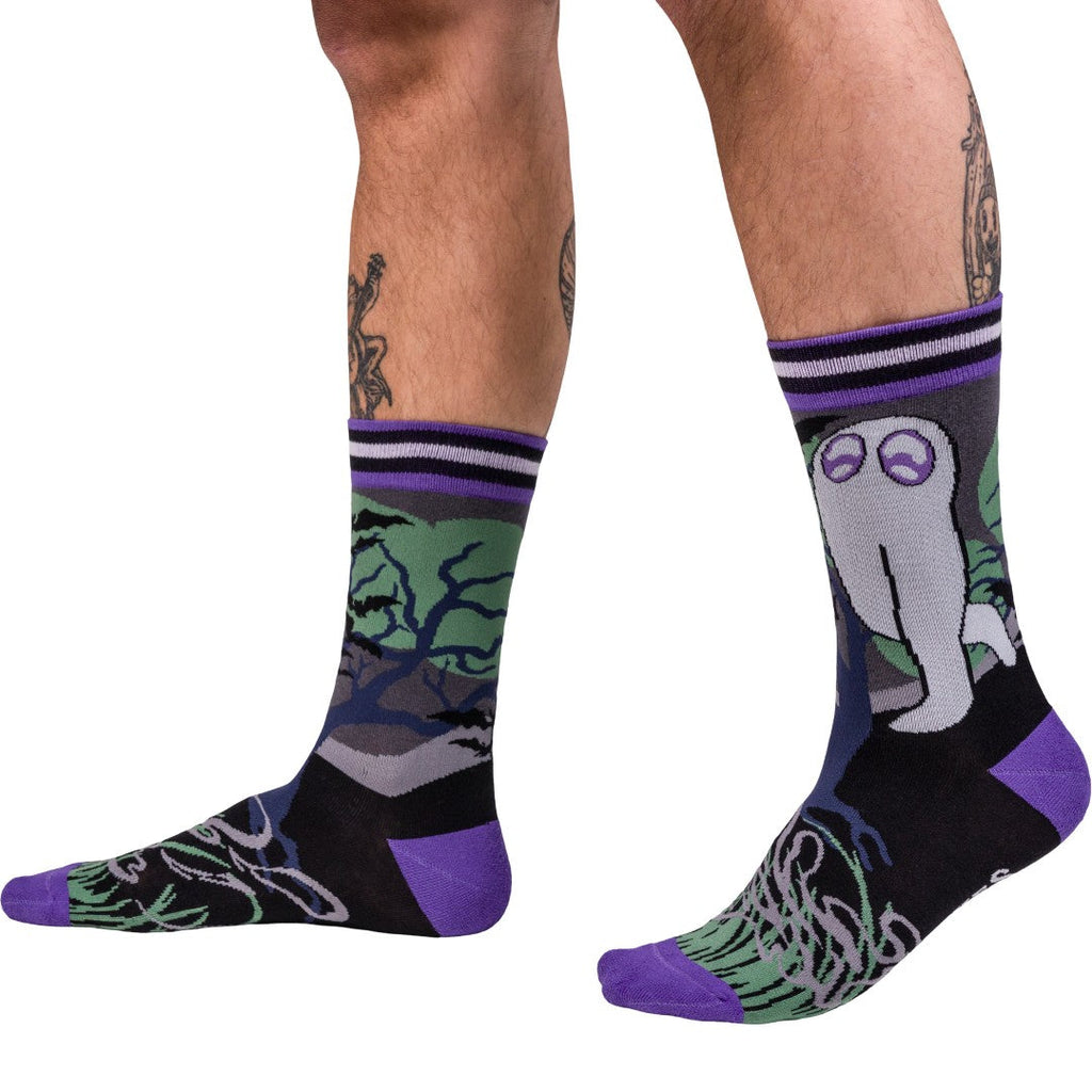 Cute Fresno Nightcrawler Crew Socks - ResirWrecked Costumes