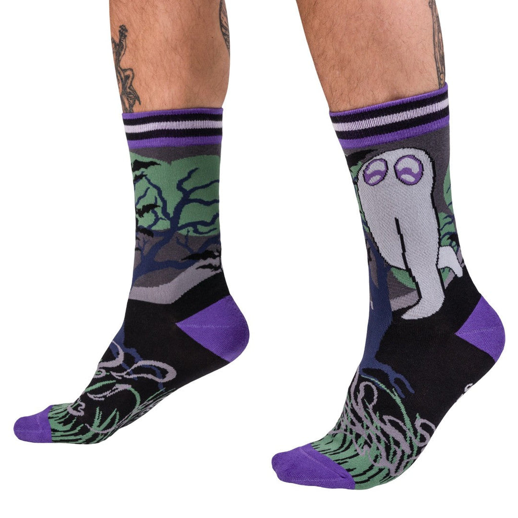 Cute Fresno Nightcrawler Crew Socks - ResirWrecked Costumes