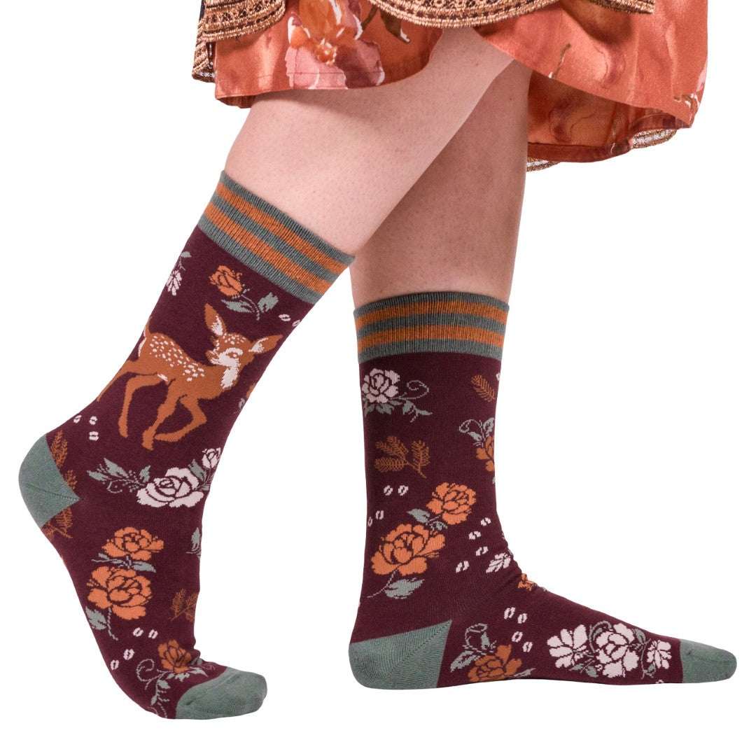 The Fawn crew socks.