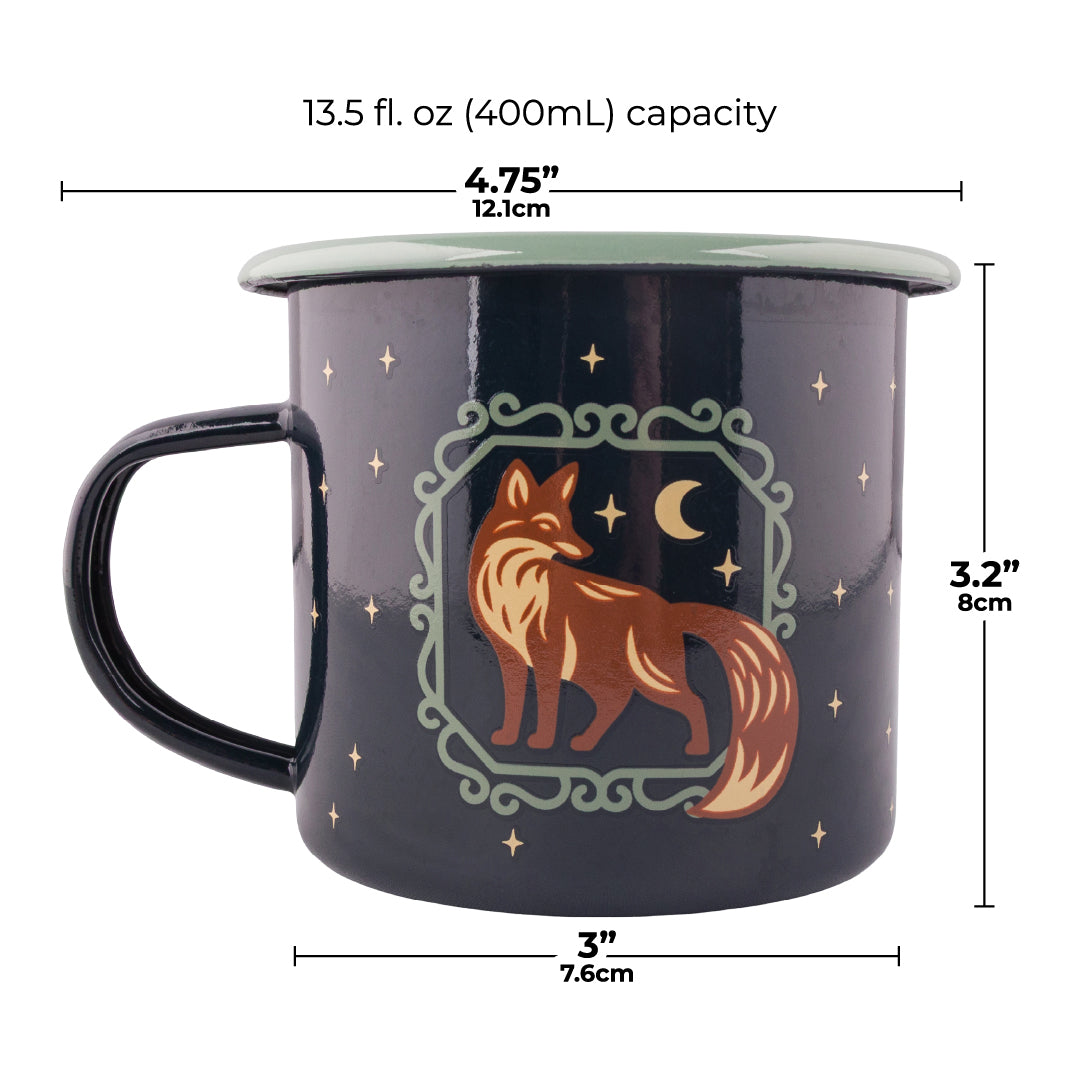 LIMITED The Fox Enamel Mug - ResirWrecked Costumes