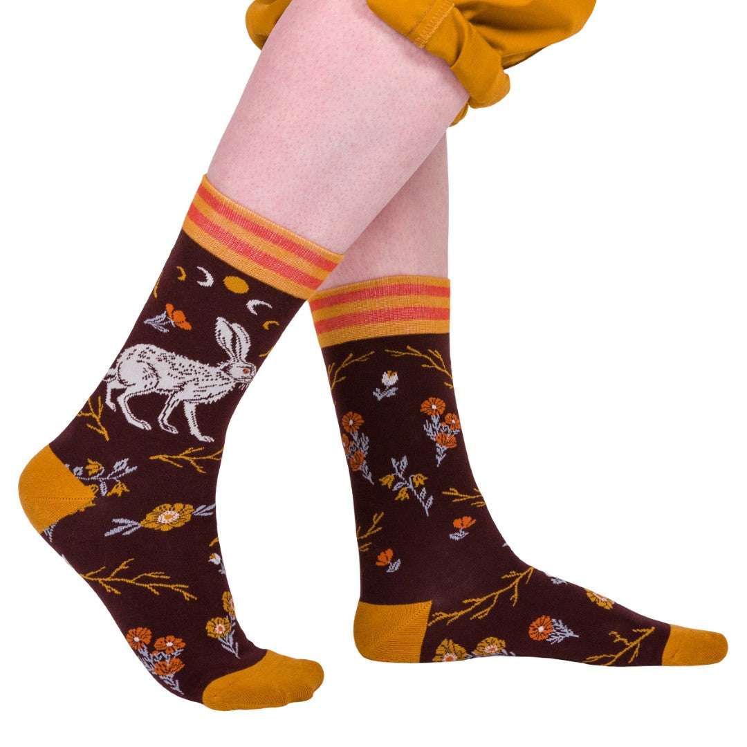 The Hare crew socks.