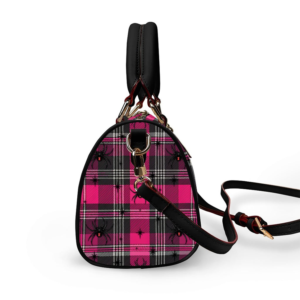 On Wednesdays We Wear Spiders Barrel Handbag