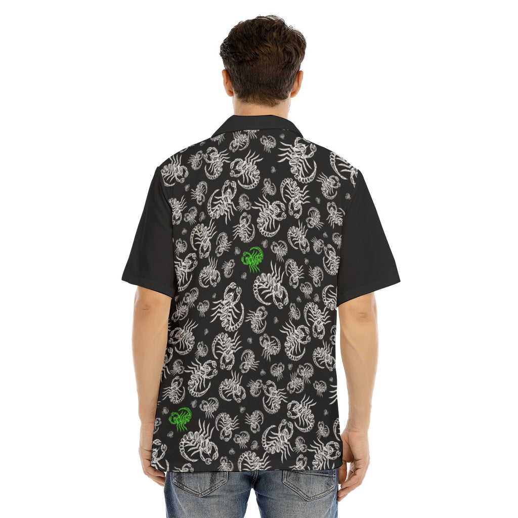 Scorpions Attack Button-Up Aloha Shirt