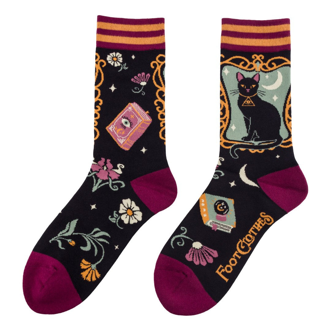 Duchess Shadowfloof's Mew World Order Crew Socks - ResirWrecked Costumes