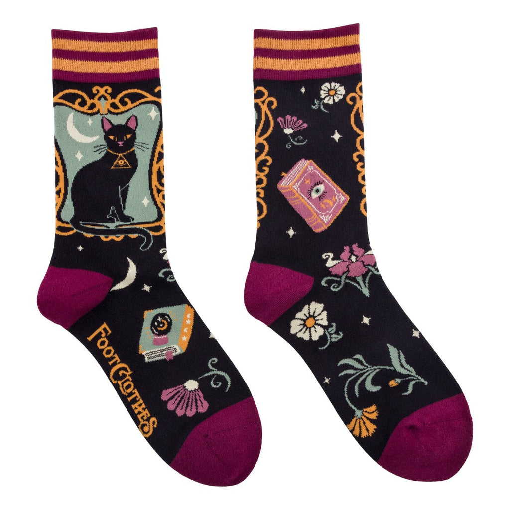 Duchess Shadowfloof's Mew World Order Crew Socks - ResirWrecked Costumes