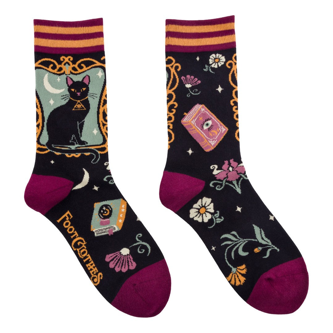 Duchess Shadowfloof's Mew World Order Crew Socks - ResirWrecked Costumes