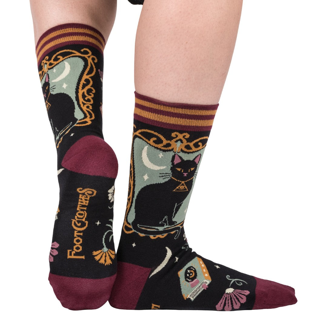 Duchess Shadowfloof's Mew World Order Crew Socks - ResirWrecked Costumes