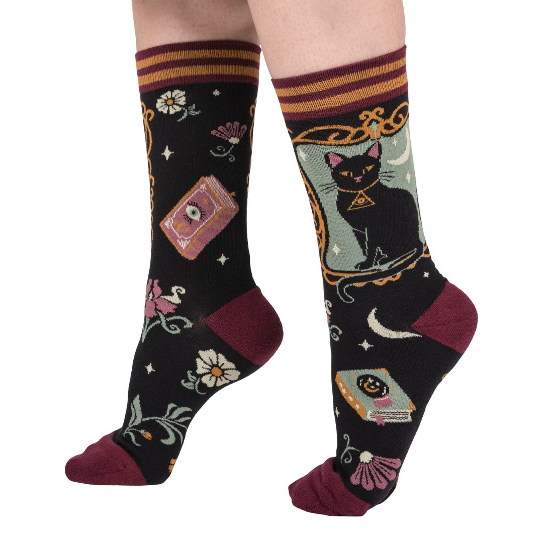 Duchess Shadowfloof's Mew World Order Crew Socks - ResirWrecked Costumes