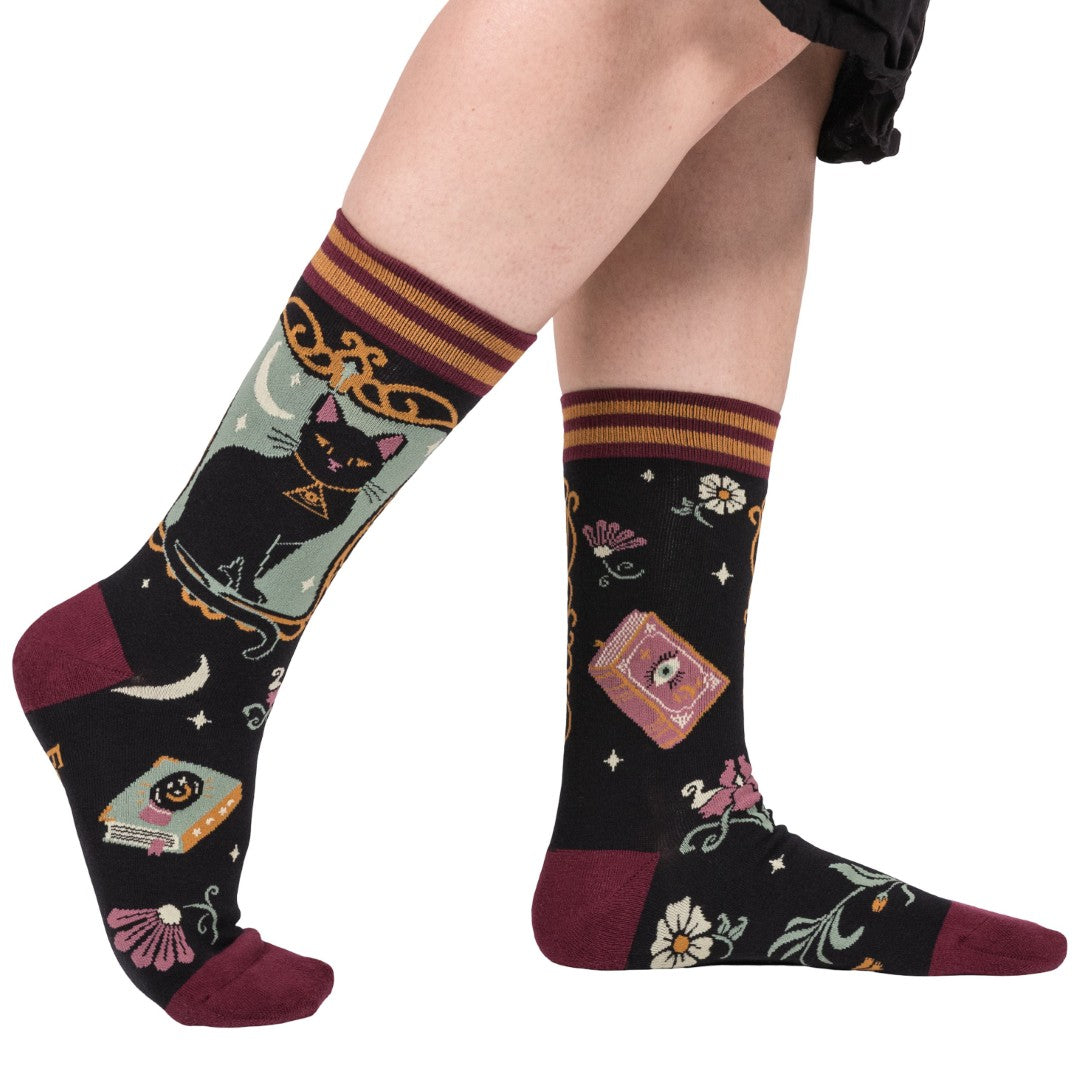 Cozy Witch Crew Sock Pack | 5 Designs - ResirWrecked Costumes