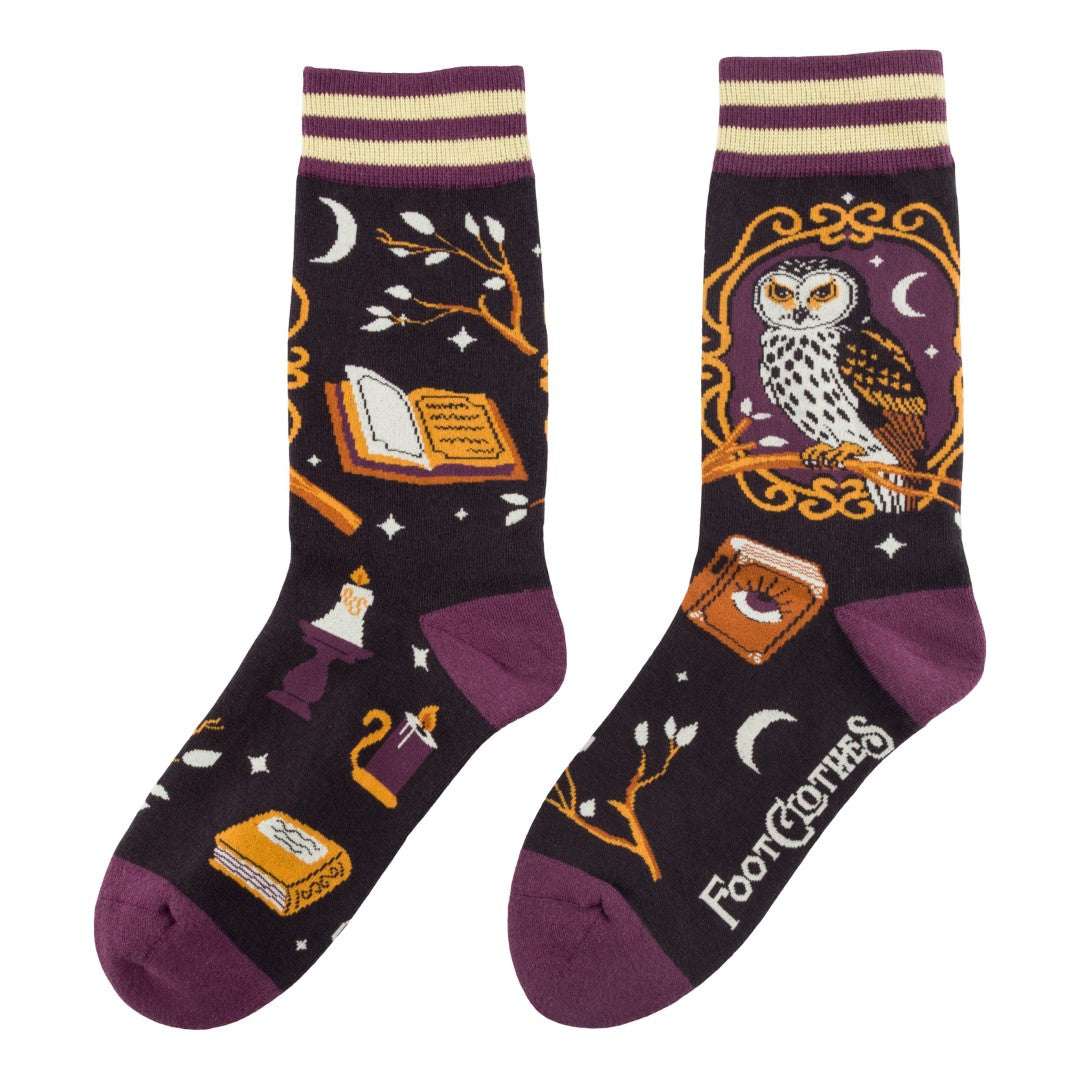 Supervisor Owlfred Crew Socks - ResirWrecked Costumes