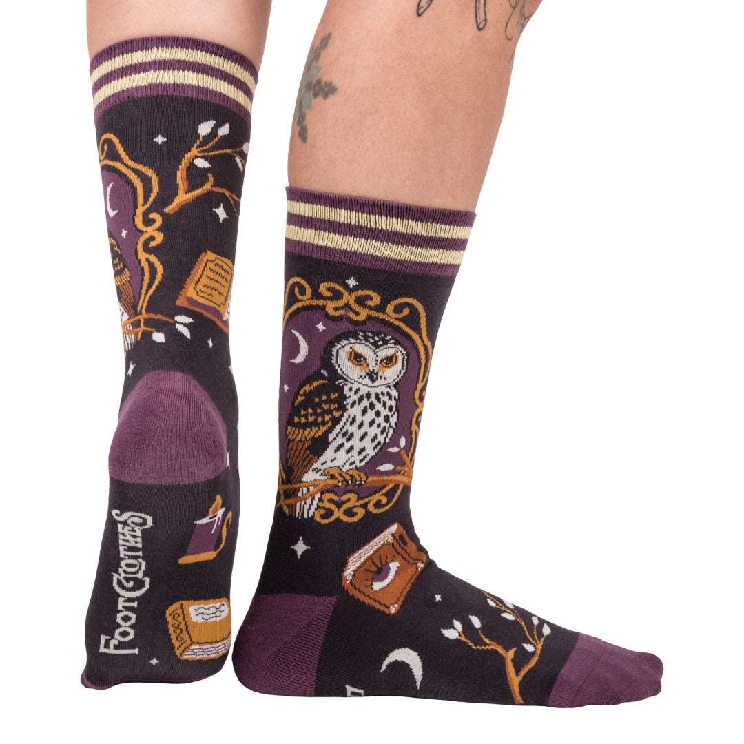 Supervisor Owlfred Crew Socks - ResirWrecked Costumes