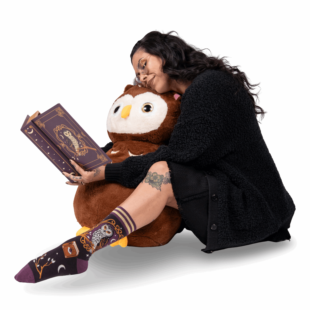 Supervisor Owlfred Crew Socks - ResirWrecked Costumes