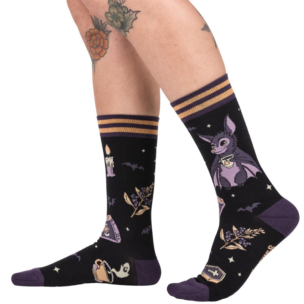 Batrick, Lord of Darkness Crew Socks - ResirWrecked Costumes