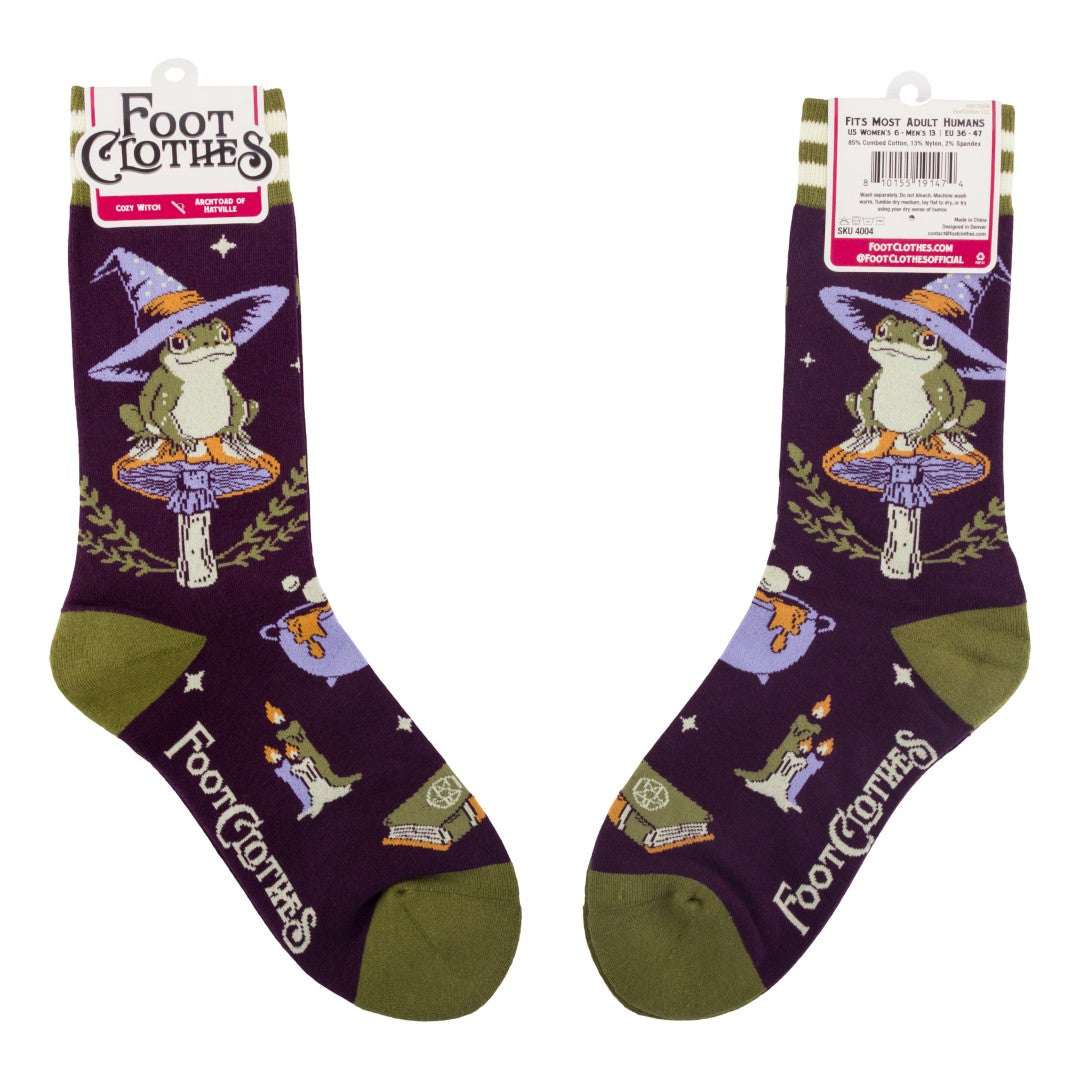 Archtoad of Hatville Crew Socks - ResirWrecked Costumes