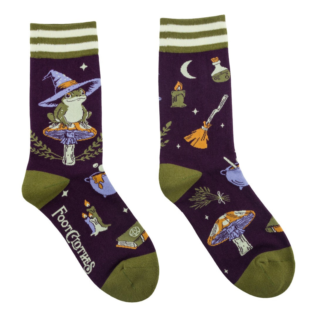 Archtoad of Hatville Crew Socks - ResirWrecked Costumes