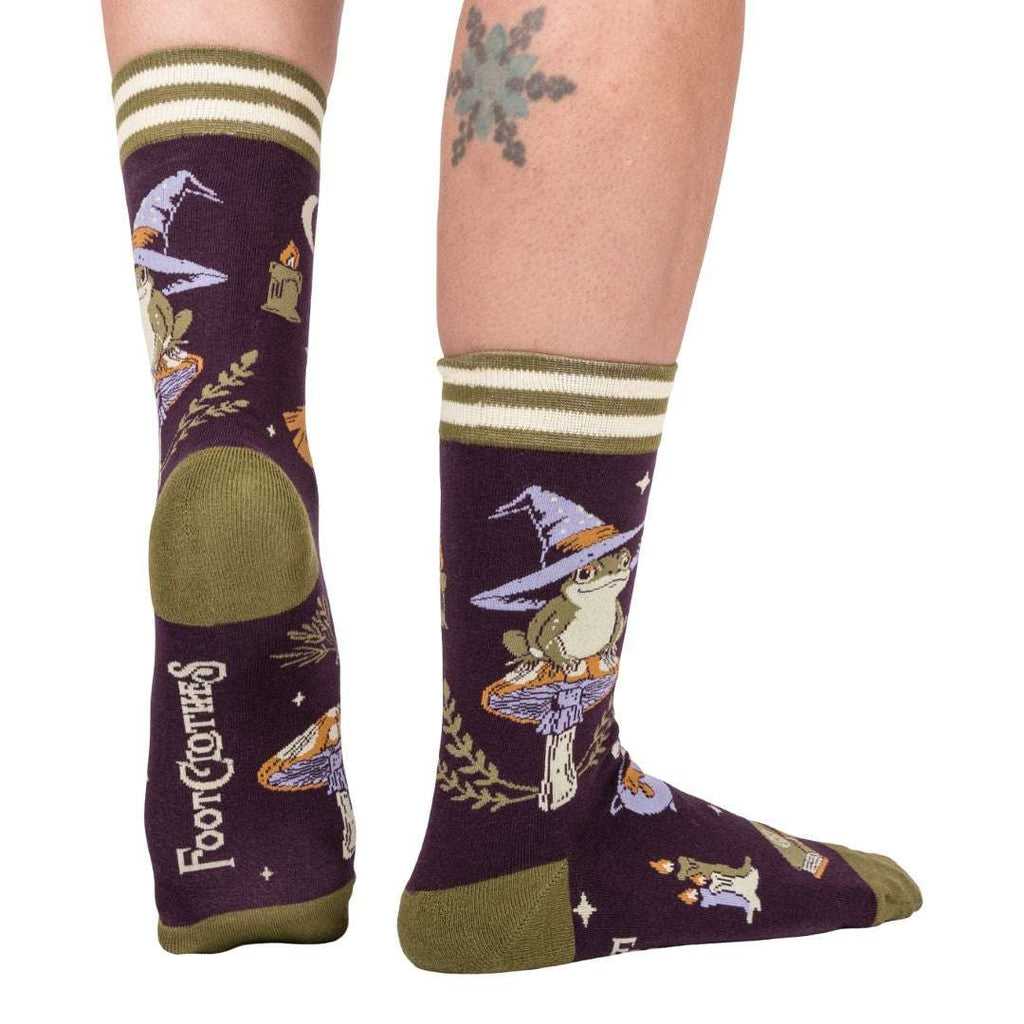 Archtoad of Hatville Crew Socks - ResirWrecked Costumes