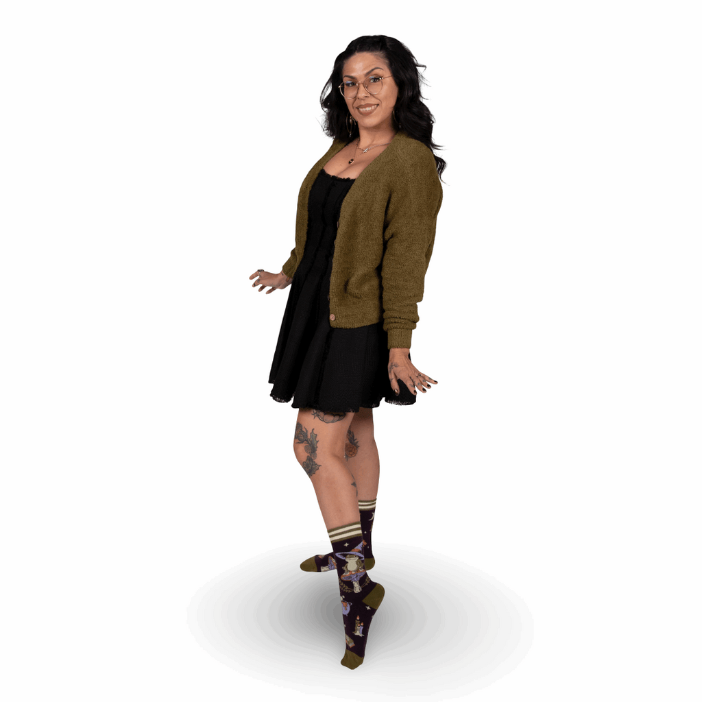 Archtoad of Hatville Crew Socks - ResirWrecked Costumes