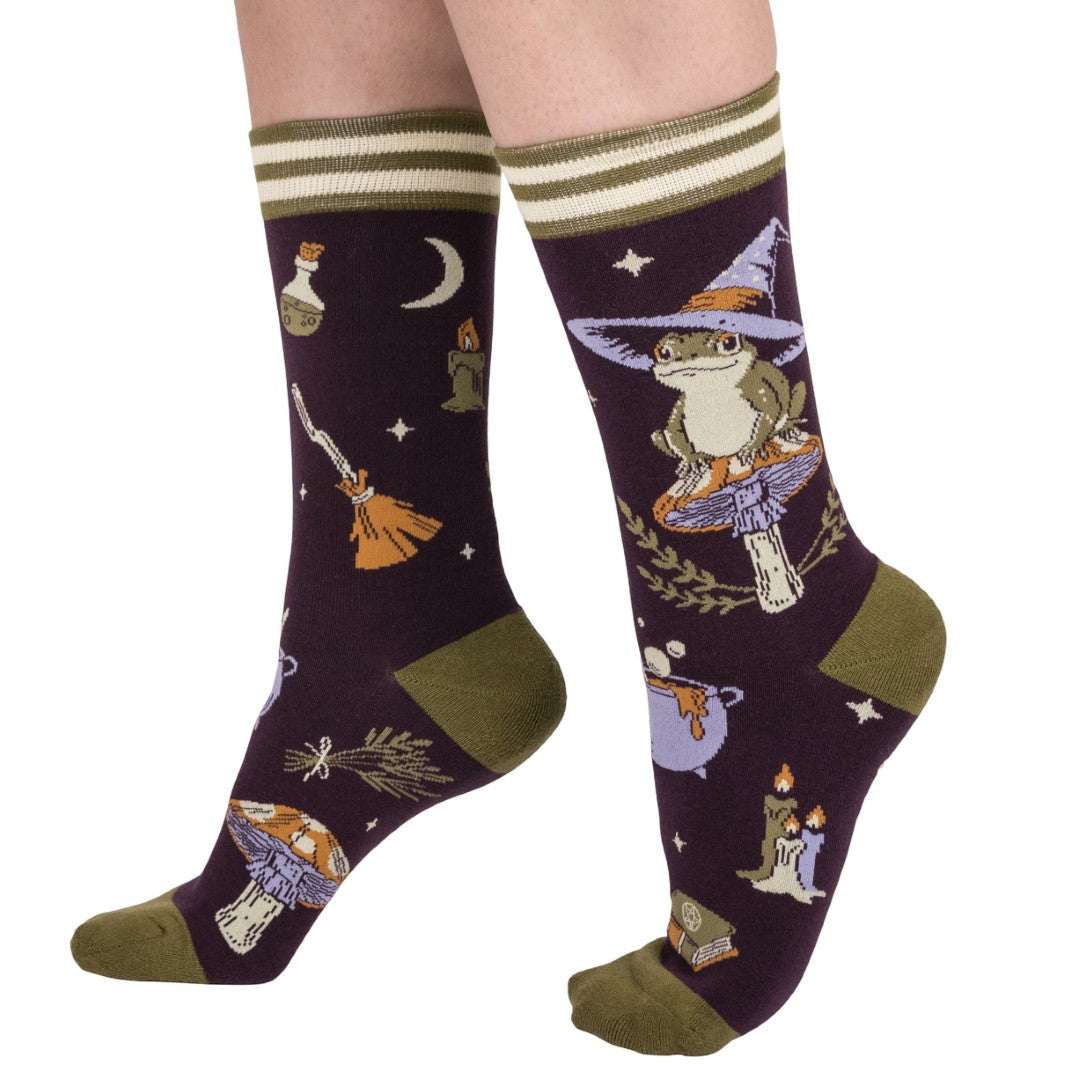Archtoad of Hatville Crew Socks - ResirWrecked Costumes