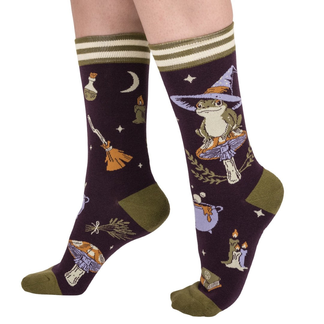 Archtoad of Hatville Crew Socks - ResirWrecked Costumes