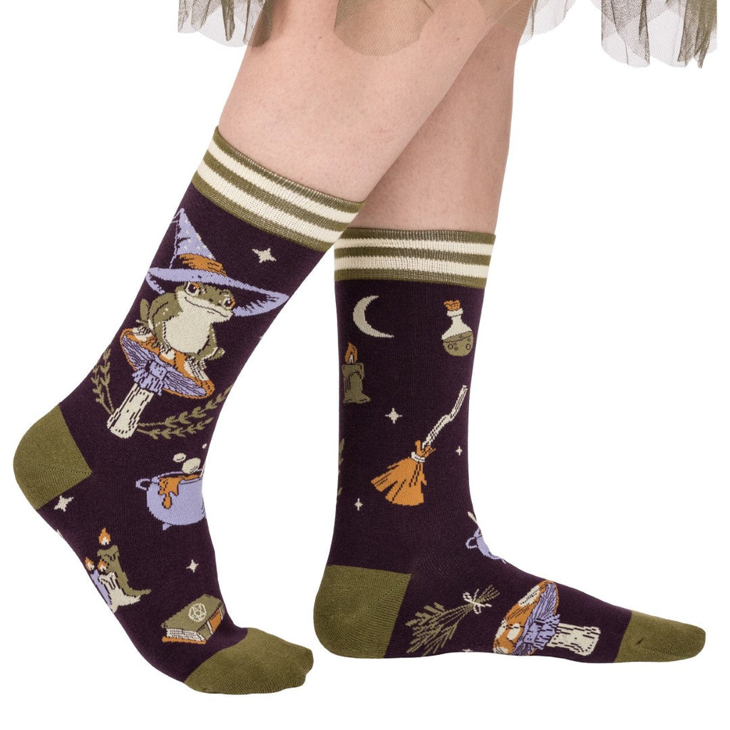 Cozy Witch Crew Sock Pack | 5 Designs - ResirWrecked Costumes