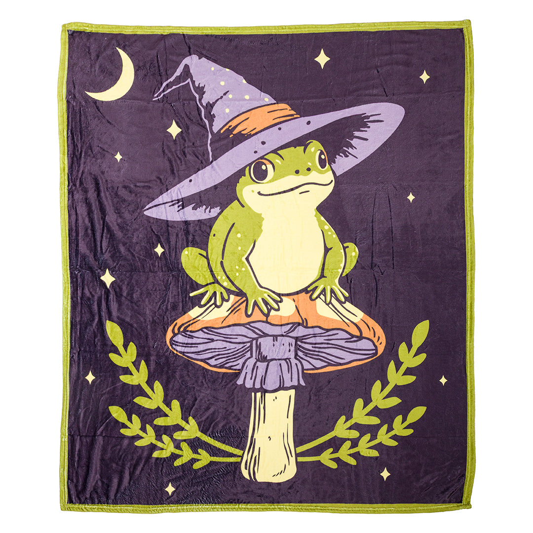 Archtoad of Hatville cozy blanket.