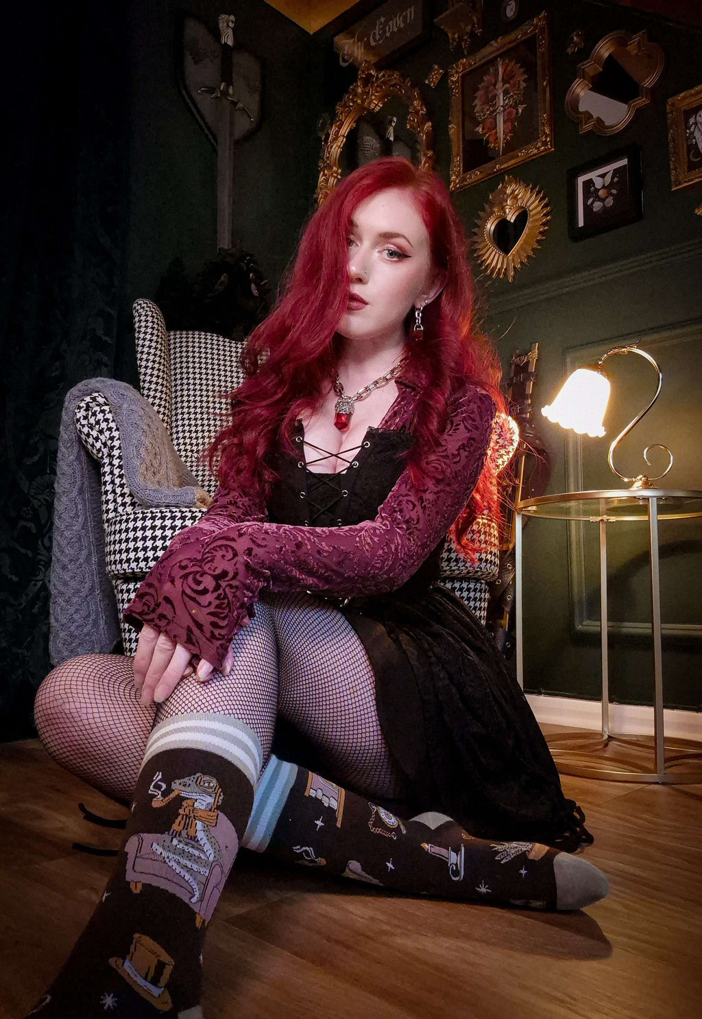 Sir Pent McSlithers Crew Socks - ResirWrecked Costumes