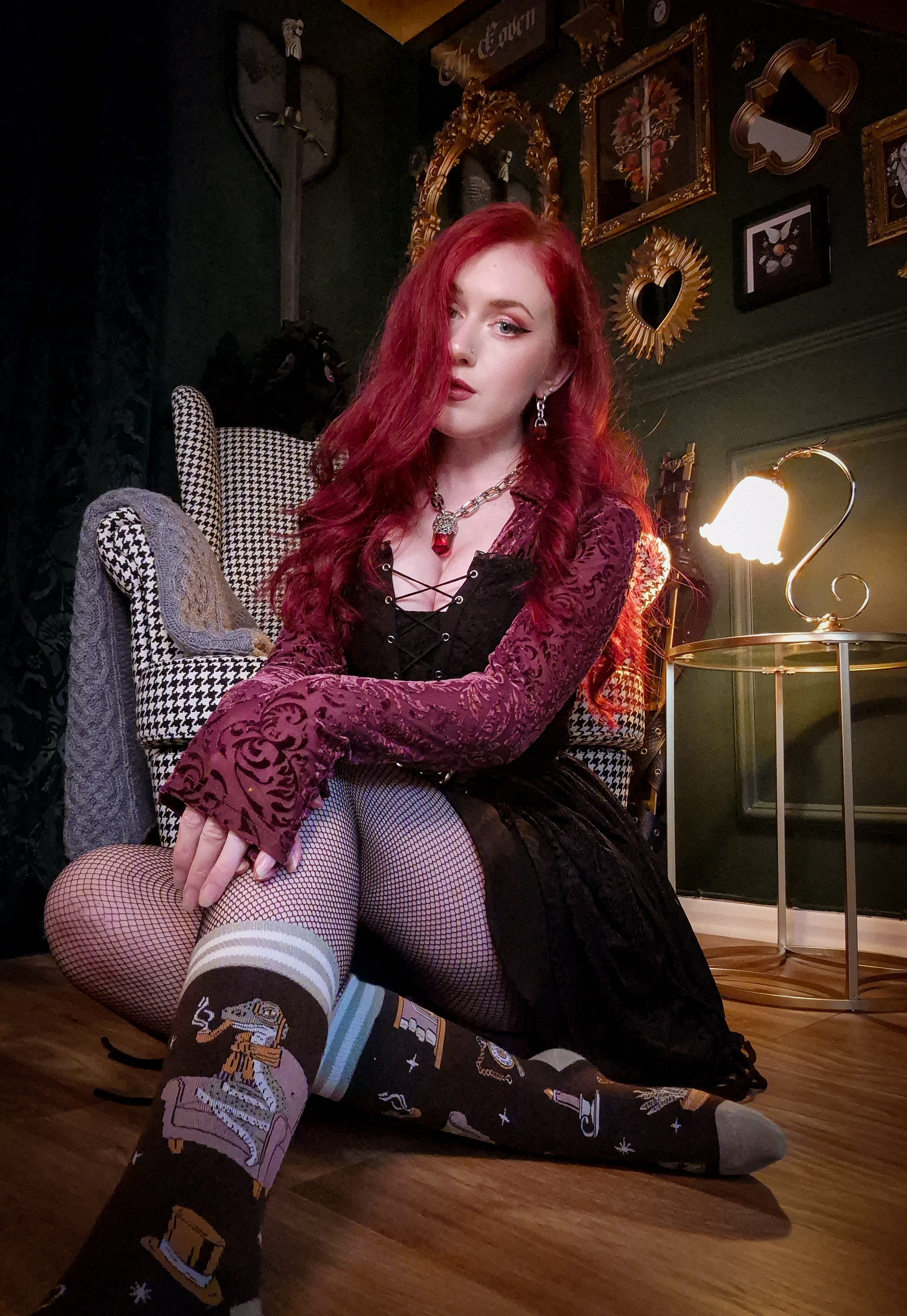 Sir Pent McSlithers Crew Socks - ResirWrecked Costumes