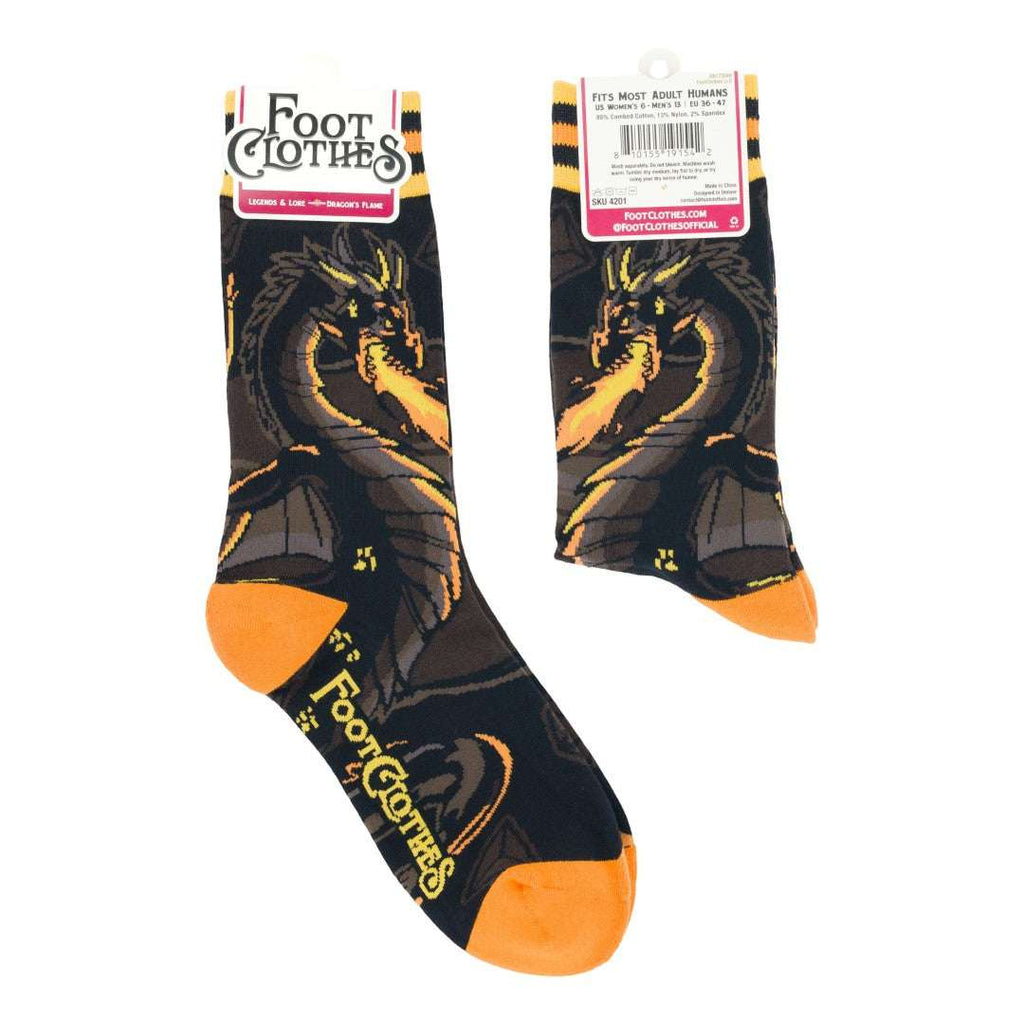 Dragon's Flame Crew Socks - ResirWrecked Costumes