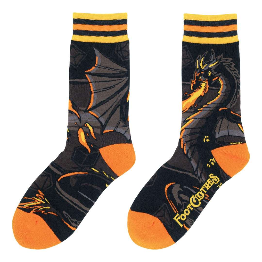 Dragon's Flame Crew Socks - ResirWrecked Costumes