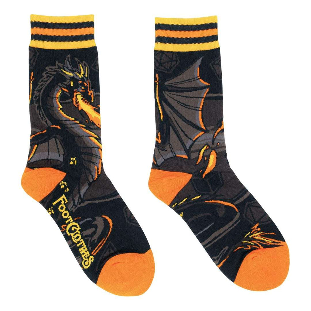 Dragon's Flame Crew Socks - ResirWrecked Costumes