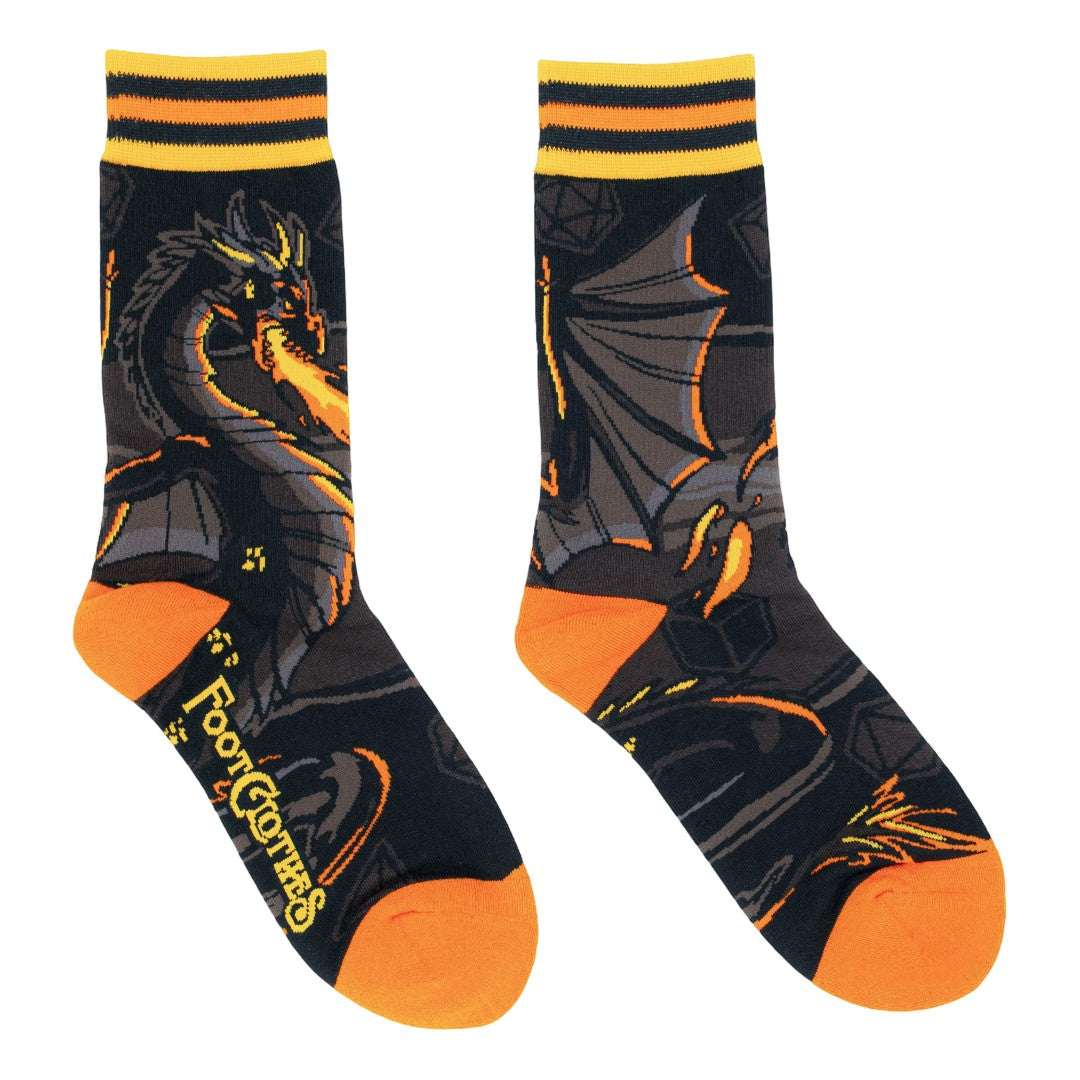 Dragon's Flame Crew Socks - ResirWrecked Costumes