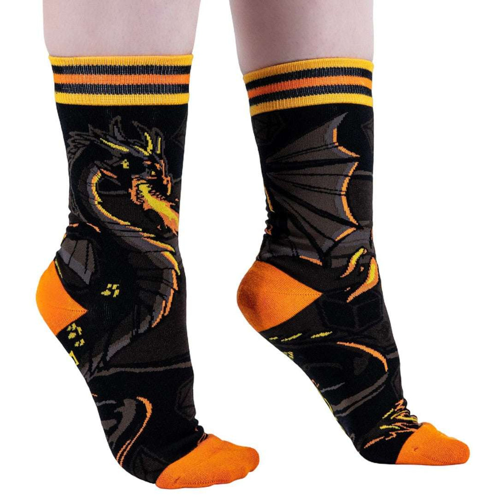 Dragon's Flame Crew Socks - ResirWrecked Costumes