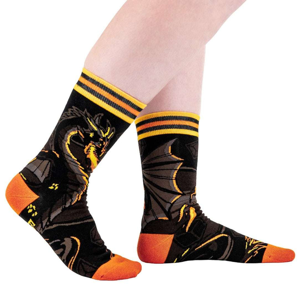 Dragon's Flame Crew Socks - ResirWrecked Costumes