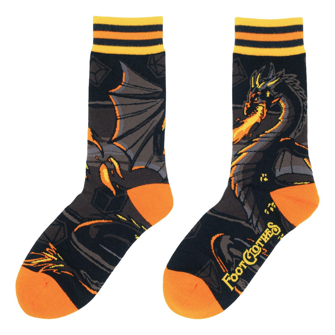 Dragon's Flame Crew Socks - ResirWrecked Costumes