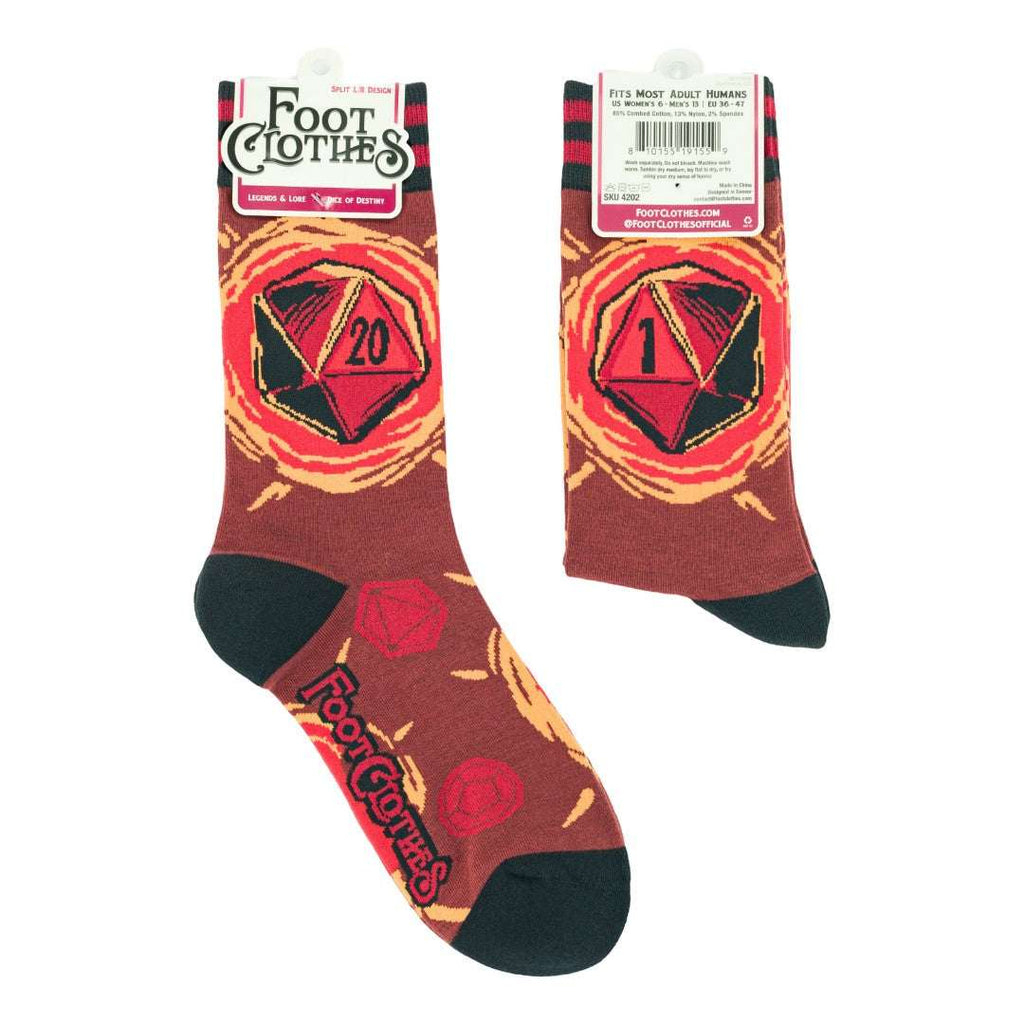 Dice of Destiny Crew Socks - ResirWrecked Costumes
