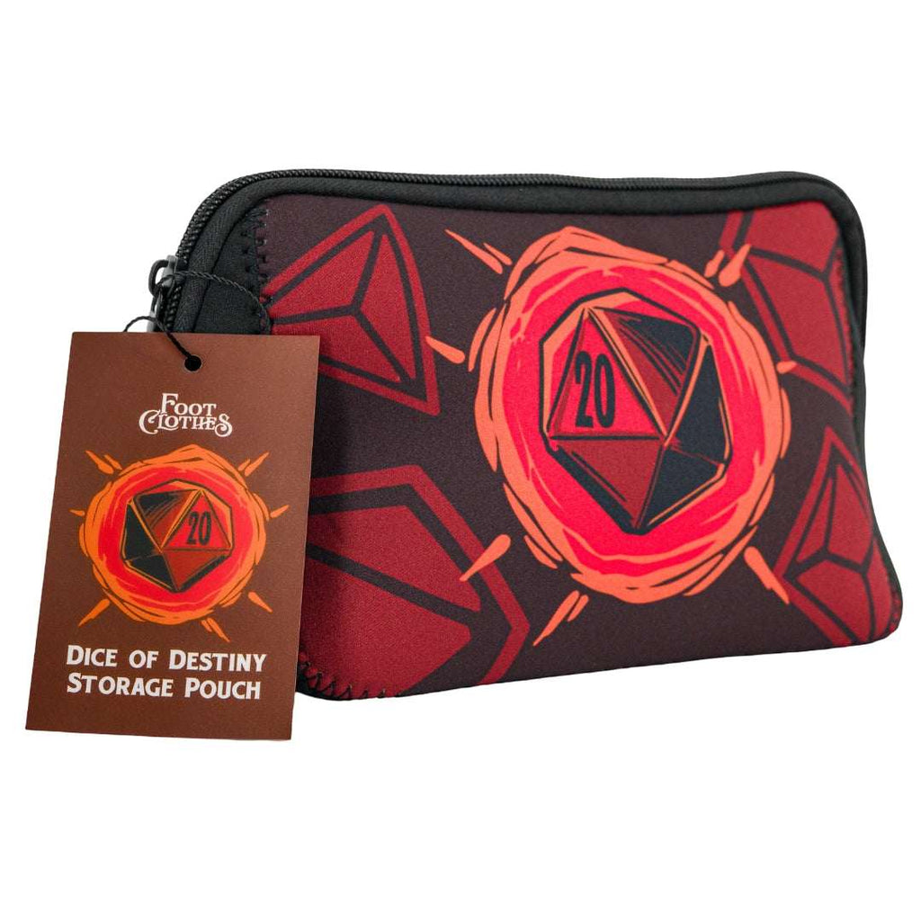 LIMITED Dice of Destiny Neoprene Zip Pouch - ResirWrecked Costumes