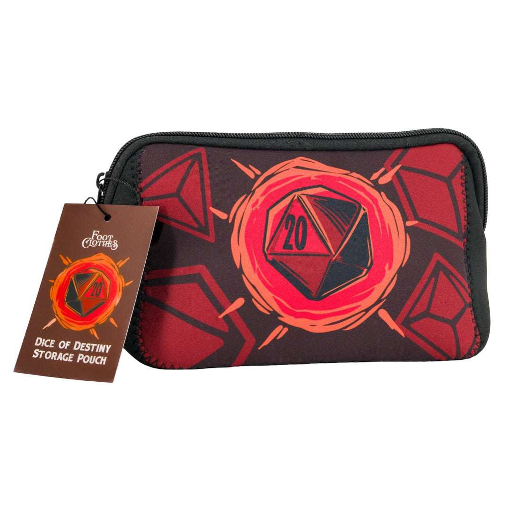 LIMITED Dice of Destiny Neoprene Zip Pouch - ResirWrecked Costumes
