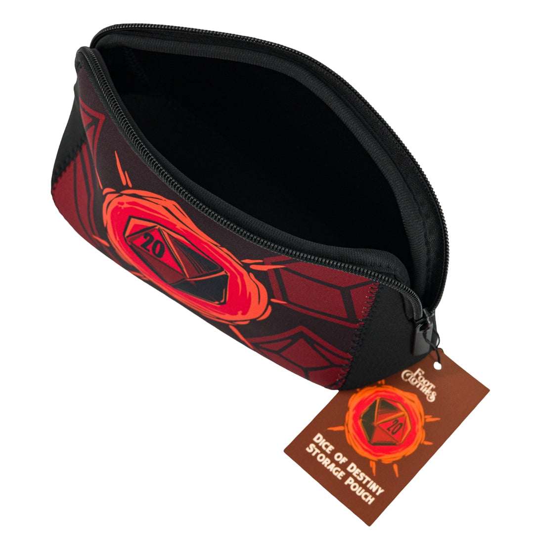 LIMITED Dice of Destiny Neoprene Zip Pouch - ResirWrecked Costumes