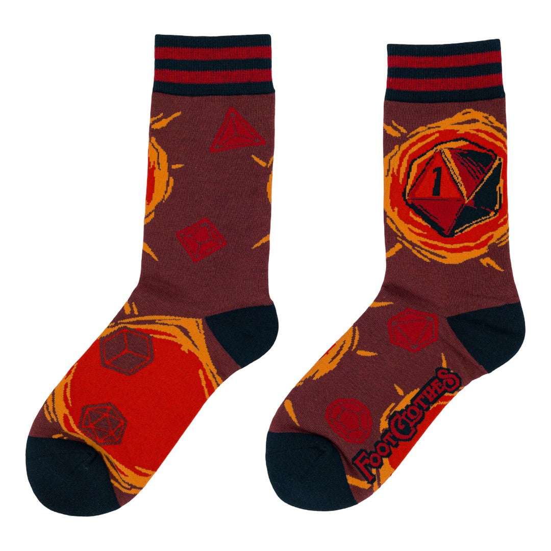 Dice of Destiny Crew Socks - ResirWrecked Costumes