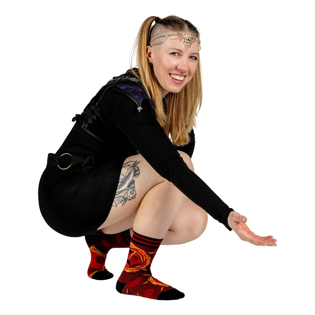 Dice of Destiny Crew Socks - ResirWrecked Costumes