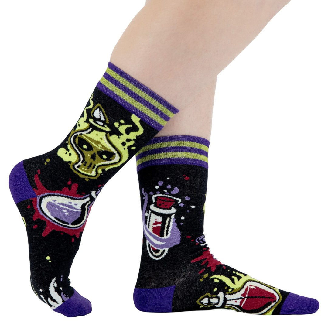Vile Vials Crew Socks - ResirWrecked Costumes
