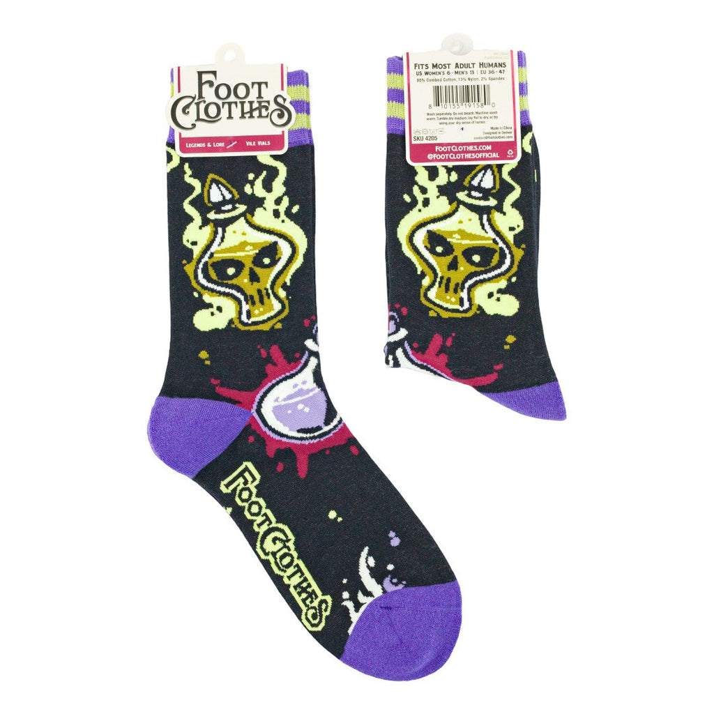 Vile Vials Crew Socks - ResirWrecked Costumes