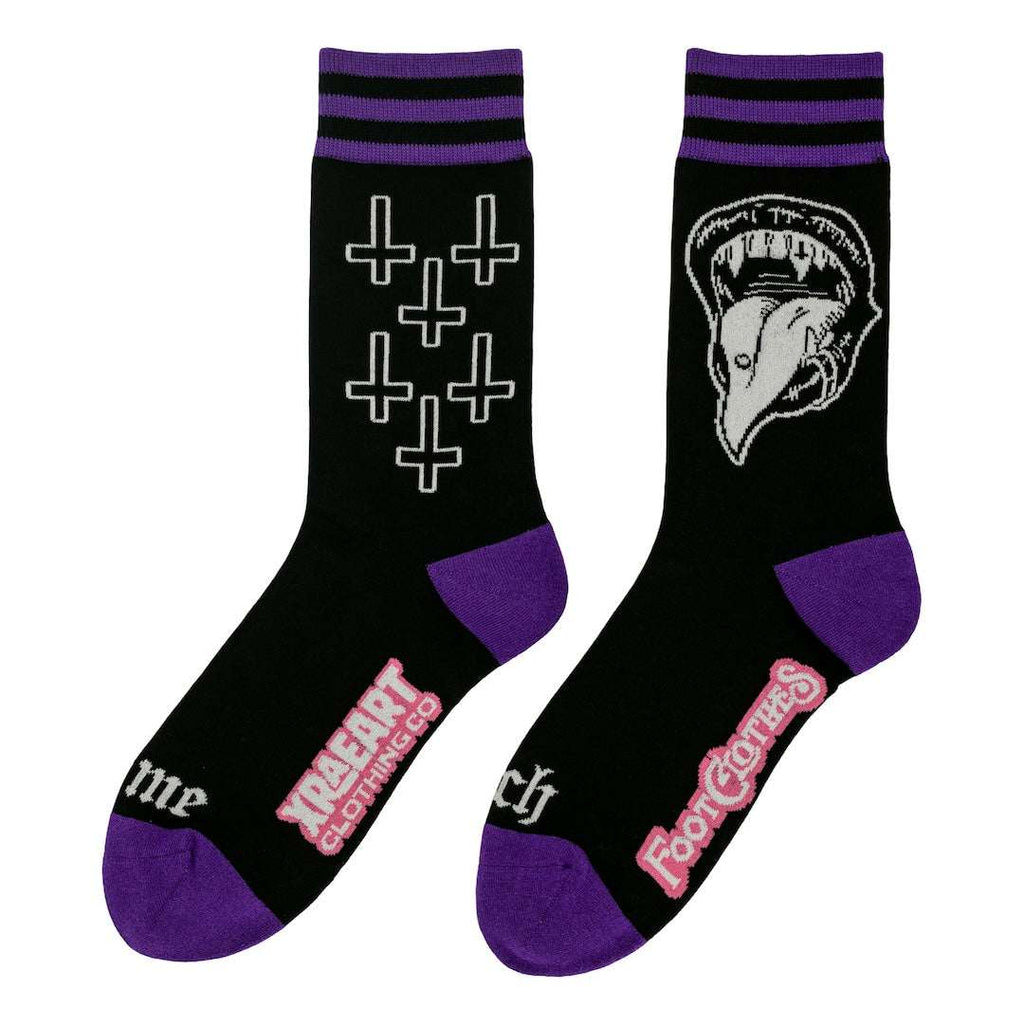 Bite Me Bitch Crew Socks - ResirWrecked Costumes