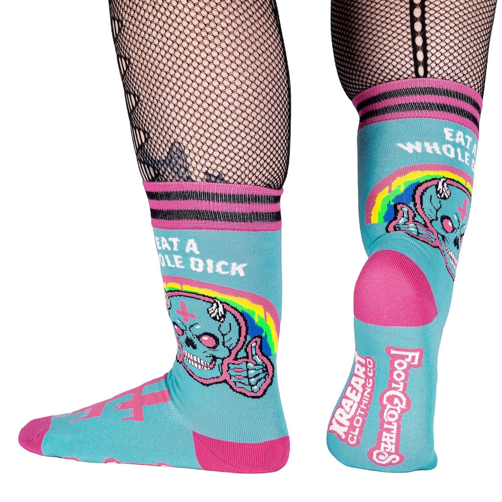 Friendly Advice Crew Socks - ResirWrecked Costumes