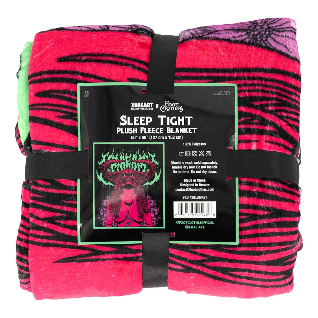 LIMITED XRAEART Sleep Tight Plush Blanket - ResirWrecked Costumes