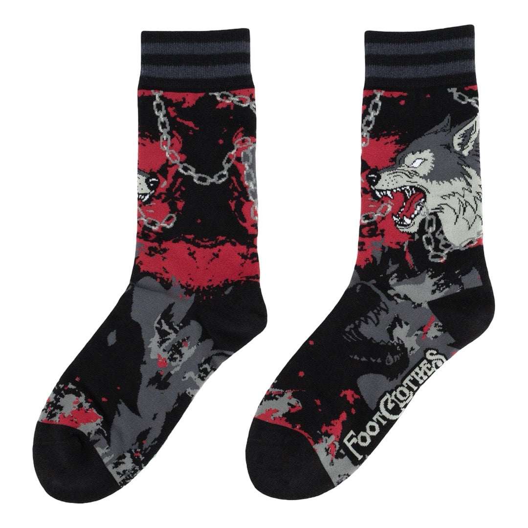 Big Mad Wolf Crew Socks