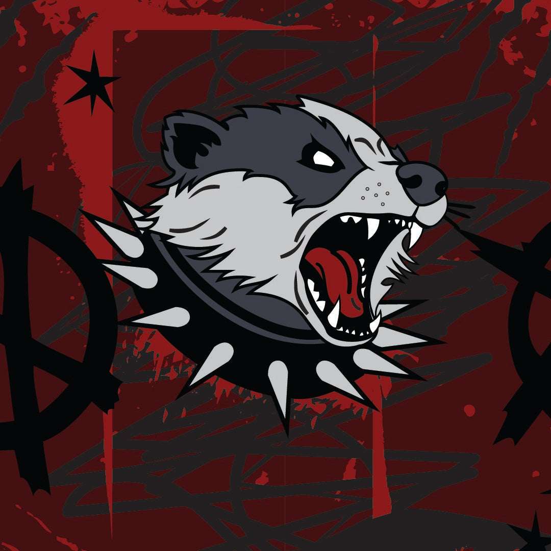 Anarchy Badger Crew Socks